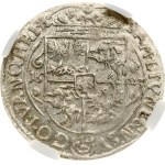 Poland Ort 1623 Bydgoszcz NGC AU 58