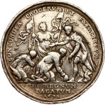Poland Medal to commemorate the alleviation of internal conflicts in Poland 1698 (R3)
