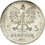 Poland 5 Zlotych 1928 Nike