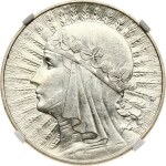 Poland 10 Zlotych 1932 MW NGC MS 61