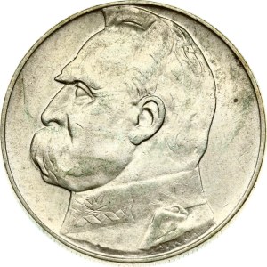 Poland 10 Zlotych 1937 Pilsudski