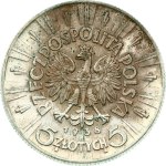 Poland 5 Zlotych 1938 Pilsudski