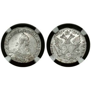 Russia 20 copechi 1771 СПБ NGC AU 53
