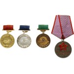 Russia USSR Lot of 4 Medals