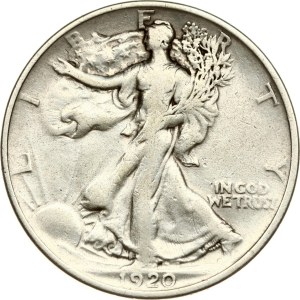 USA 1/2 dolara 1920