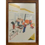 Jacek Machowski, Printmakers night 25.01.2025, 2025,