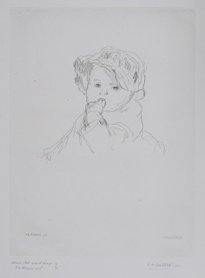 Auguste Pierre RENOIR (1841 - 1919), Petit Bebe, z serii 
