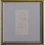 Hanna RUDZKA-CYBISOWA (1897 - 1988), Portret kobiety w kapeluszu