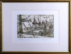 Jan NOWAK (1930 - 2010), Mokre obrzeże Mikołowa, 1996
