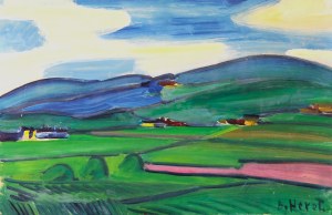 Bohumír HEROT (1914 - 1976), Pejzaż, ok 1940