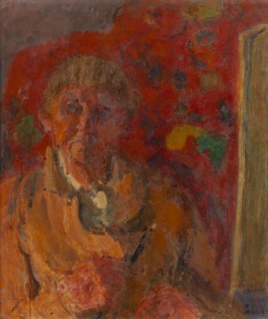 Eugeniusz Eibisch (1895 Lublin - 1987 Warszawa), Autoportret