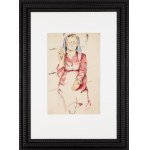 Maria Melania Mutermilch Mela Muter (1876 Varšava - 1967 Paříž), Ženská postava se zdviženou pravou rukou, 40. léta 20. století.