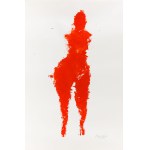 Karol Broniatowski (ur. 1945, Łódź), Czerwona figura, 2008