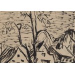 Maria Hiszpanska-Neumann (1917 Warsaw - 1980 Warsaw), Landscape from Nowa Ruda, 1946