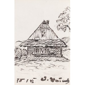 Jan Wałach (1884 Istebna - 1979 Istebna), Můj dům, 1975