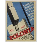 Poster Silesian Graphics and Publishing Company POLONIA, 1935