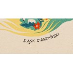 Jadwiga Salomea Hładki-Wajwódowa (1904 - 1944 ), Menu z pokładu Transatlantyku M/S Piłsudski (Śląsk Cieszyński), 1939
