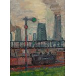 Tadeusz Kurek (1907-1974), Průmyslová krajina, 1970