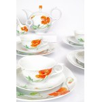 Meissen Wild Poppy tea service