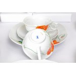 Meissen Wild Poppy tea service