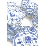 Royal Copenhagen Musselmalet plná čipka a polovičná čipka