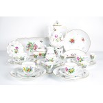 Bing &amp; Gröndahl breakfast/tea service with floral decoration