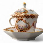 Porcelánová súprava s maľbou na nákupy
