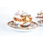 Porcelánová súprava s maľbou na nákupy