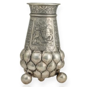 Importante coupe en argent