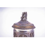 Important religious lidded goblet 1854