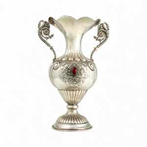 Reich verzierte Henkelvase Italien