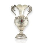 Richly decorated vase with handle Italy