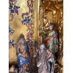 Important domestic altar, Brazil, mid 18th century.