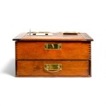 Mechanical coin counting and sorting cash register