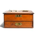 Mechanical coin counting and sorting cash register