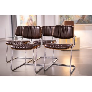 Quatre chaises Mid-Century, Martin Stoll