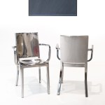 Paire de chaises à accoudoirs Hudson, Philippe Starck