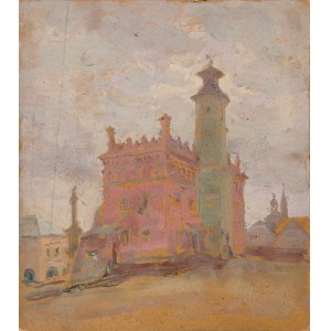 Jozef PIENIĄŻEK (1888-1953), City Hall in Sandomierz
