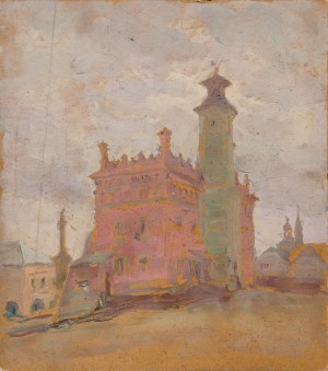 Józef PIENIĄŻEK (1888-1953), Ratusz w Sandomierzu