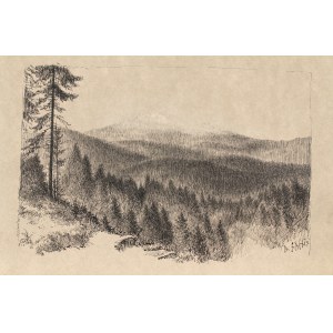 František Xaver HARLAS (1865-1947), Horská krajina, 1913