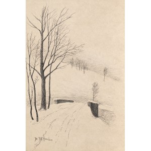 Frantisek Xaver HARLAS (1865-1947), Landschaft mit Brücke, ca. 1913