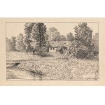 Frantisek Xaver HARLAS (1865-1947), Domek na wsi, ok. 1913