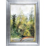Irena WEISS - ANERI (1888-1981), Stromy - serpentinový pohled na silnici do Szczawnice, 1961