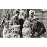 Elliott Erwitt (b. 1928, Paris), Marilyn Monroe, Clark Gable, Montgomery Clift, Eli Wallach and Arthur Miller, 1960.