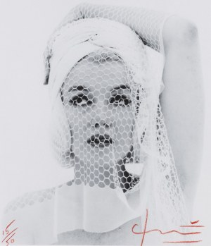 Bert Stern (1929 Nowy Jork - 2013 Nowy Jork), Marilyn Monroe w ślubnym welonie, 1962/2011