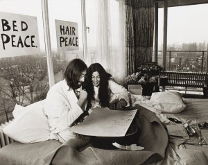 Tony Grylla (ur. 1941), John Lennon i Yoko Ono , 1968