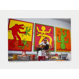 Allan Tannenbaum (ur. 1945), Keith Haring , 1982