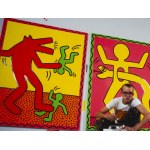 Allan Tannenbaum (ur. 1945), Keith Haring , 1982