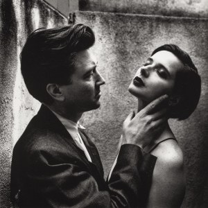 Helmut Newton (1920 Berlin - 2004 Los Angeles), David Lynch i Isabella Rossellini, 1988