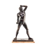Antonio Canova (1757 Possagno - 1822 Venice), Boxer, Wrestler (Creugante), after 1802